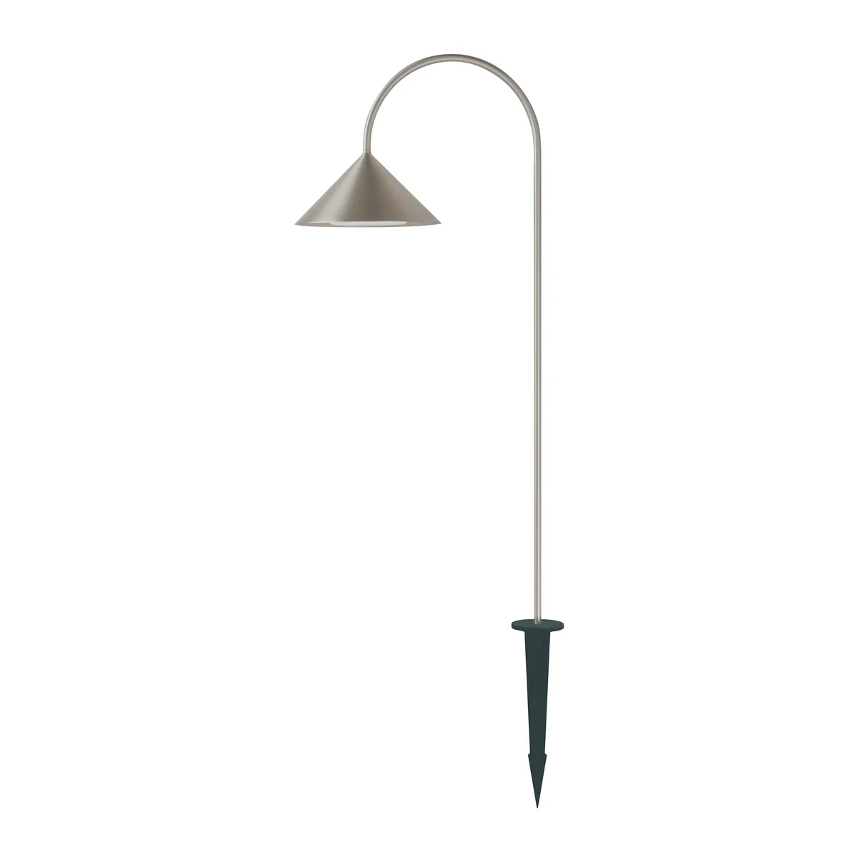 Frandsen - Grasp Lampe d'extérieur LED à accu avec piquet de terre, acier inoxydable brossé Frandsen - Grasp Lampe d'extérieur LED à accu avec piquet de terre, acier inoxydable brossé