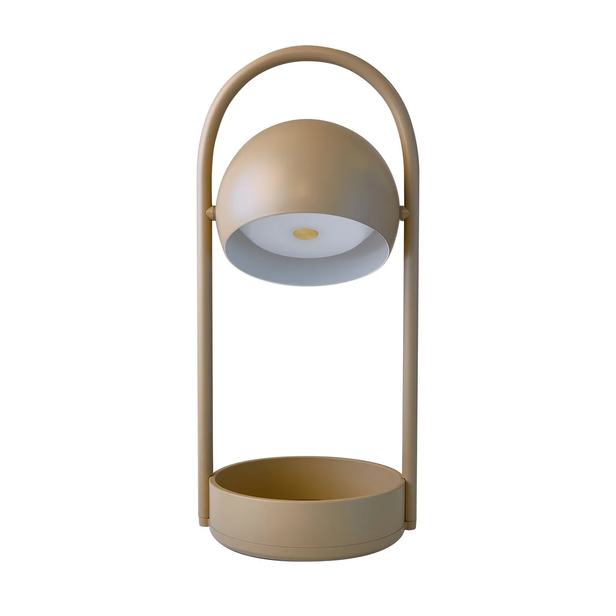 Frandsen - Ball Lampe de table portable à batterie (LED), sable gris Frandsen - Ball Lampe de table portable à batterie (LED), sable gris