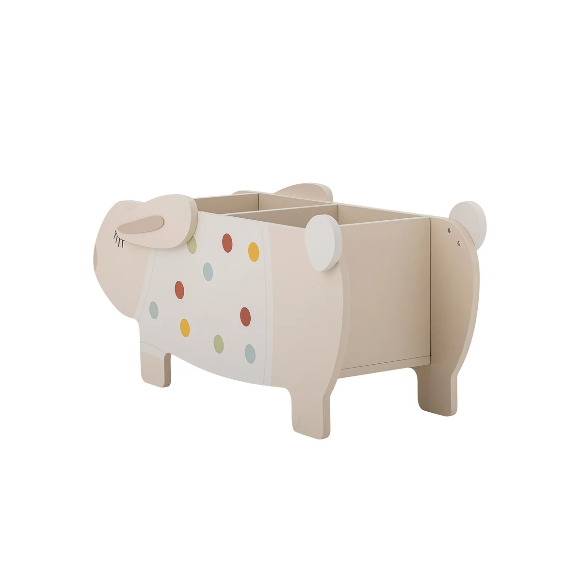 Bloomingville Mini - Présentoir de livres Villja, blanc