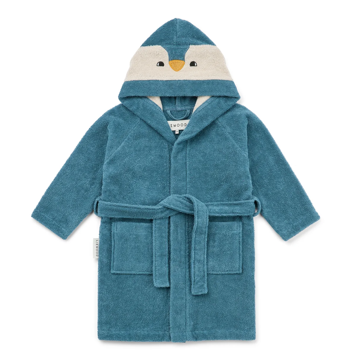 LIEWOOD - Lily Peignoir de bain, pingouin, 1 - 2 ans, oceanview mix