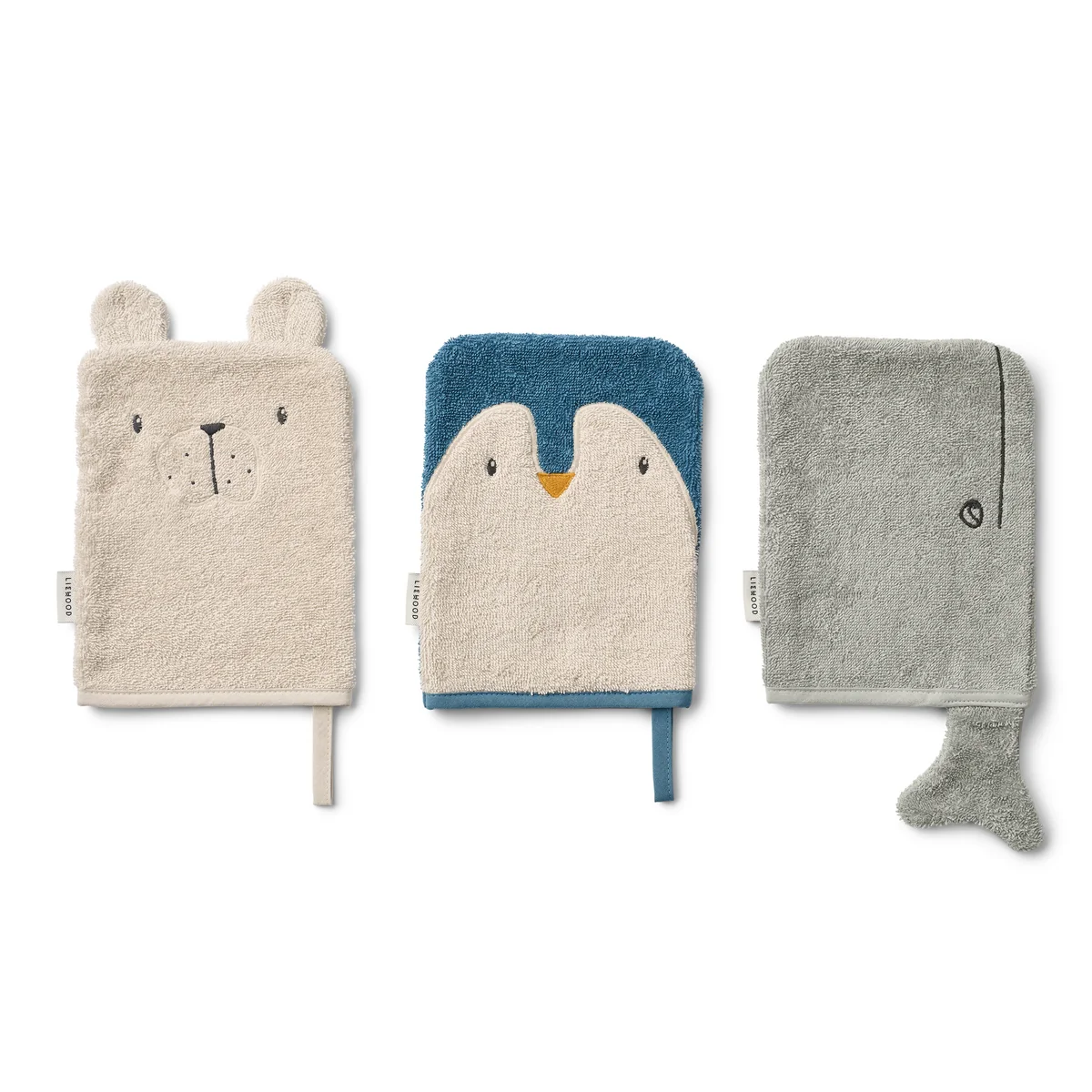 LIEWOOD - Sylvester Gant de toilette, Arctic sea / ocean view (lot de 3)