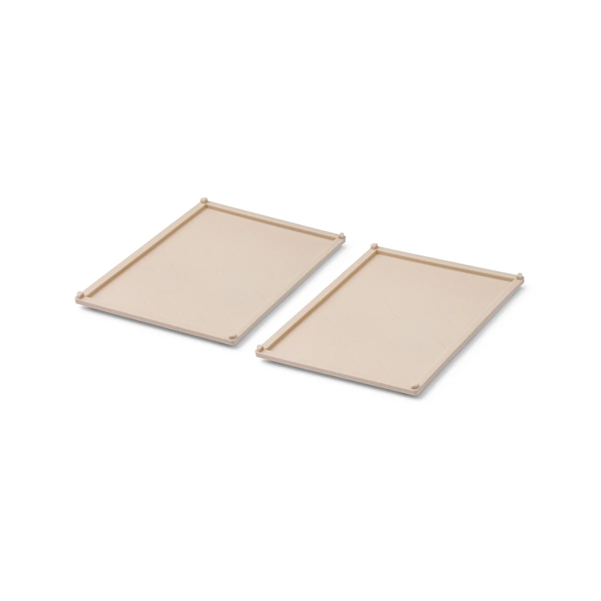 LIEWOOD - Weston Couvercle pour boîte de rangement, S, sandy (lot de 2) LIEWOOD - Weston Couvercle pour boîte de rangement, S, sandy (lot de 2)