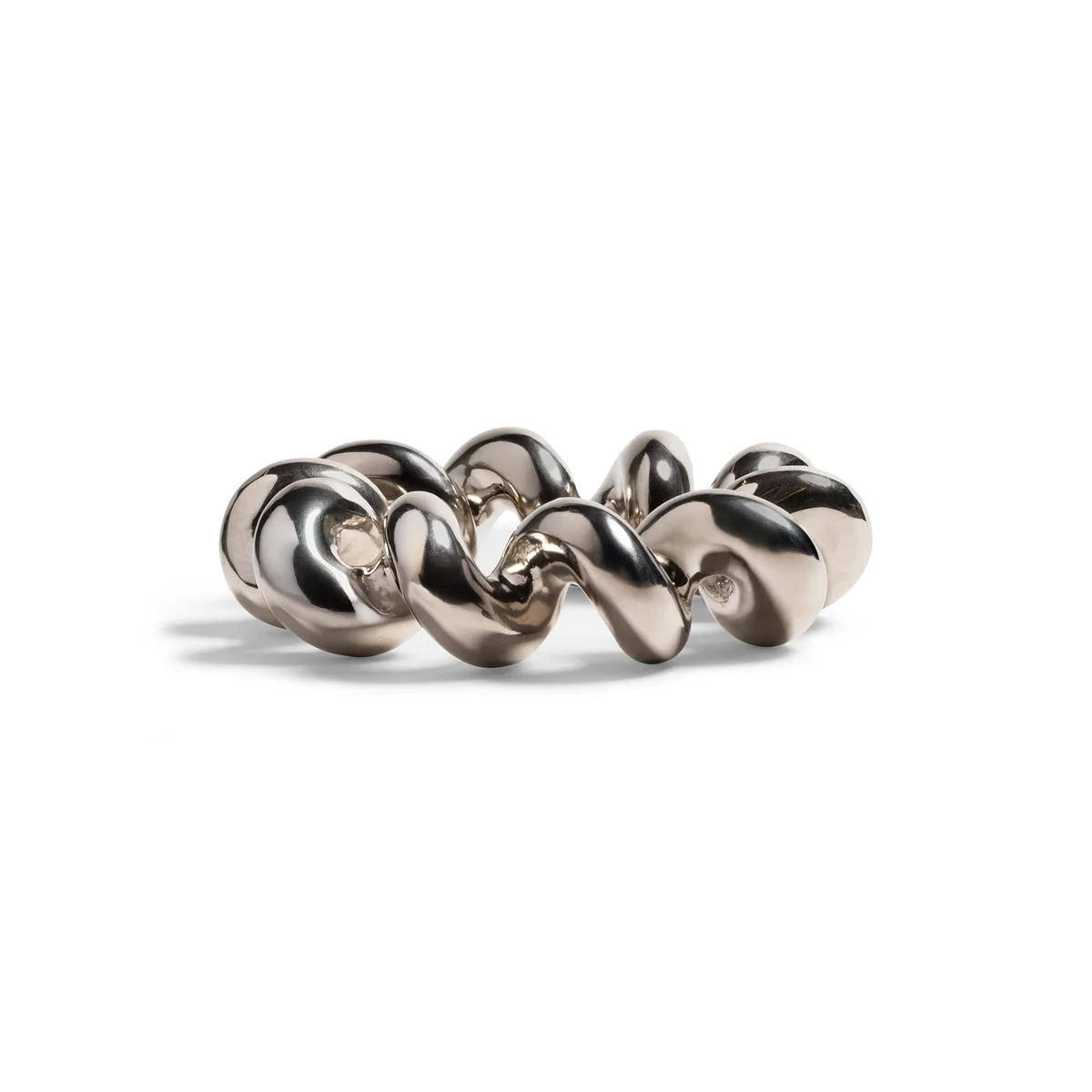 & klevering - Twist Dessous de plat, Ø 17,5 cm, argenté & klevering - Twist Dessous de plat, Ø 17,5 cm, argenté