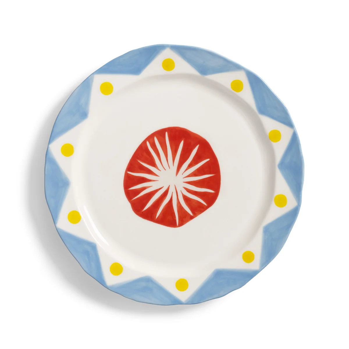 & klevering - Festivo Assiette, Ø 30.5 cm, étoile, multicolore & klevering - Festivo Assiette, Ø 30.5 cm, étoile, multicolore