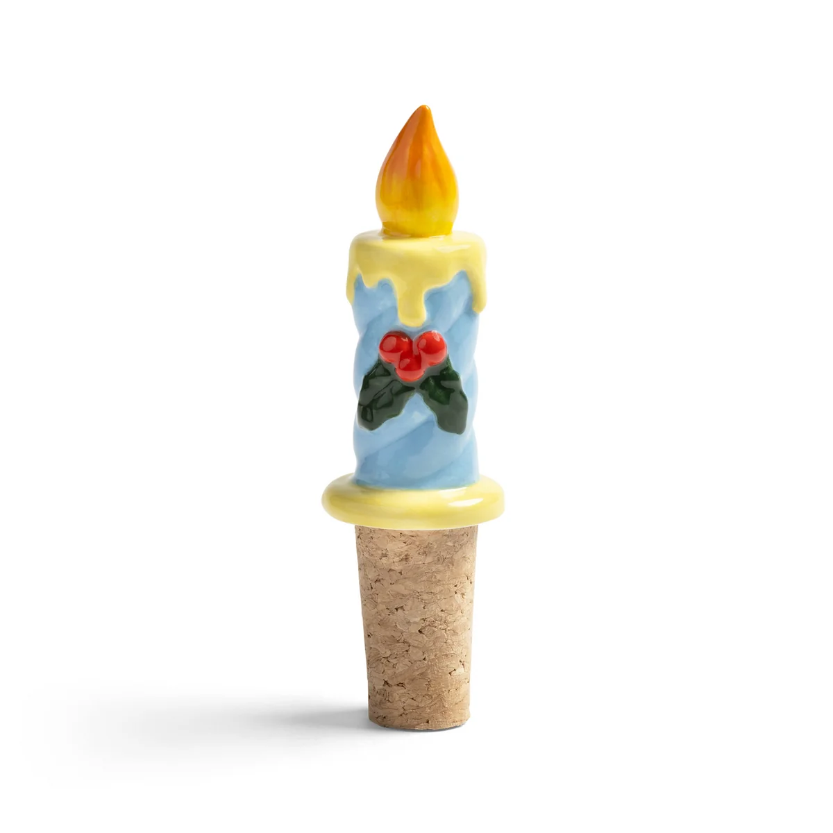 & klevering - Candle Bouchon de bouteille, bleu clair & klevering - Candle Bouchon de bouteille, bleu clair
