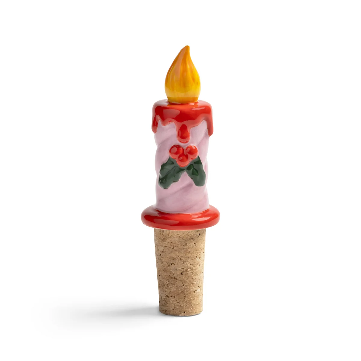 & klevering - Candle Bouchon de bouteille, rose & klevering - Candle Bouchon de bouteille, rose