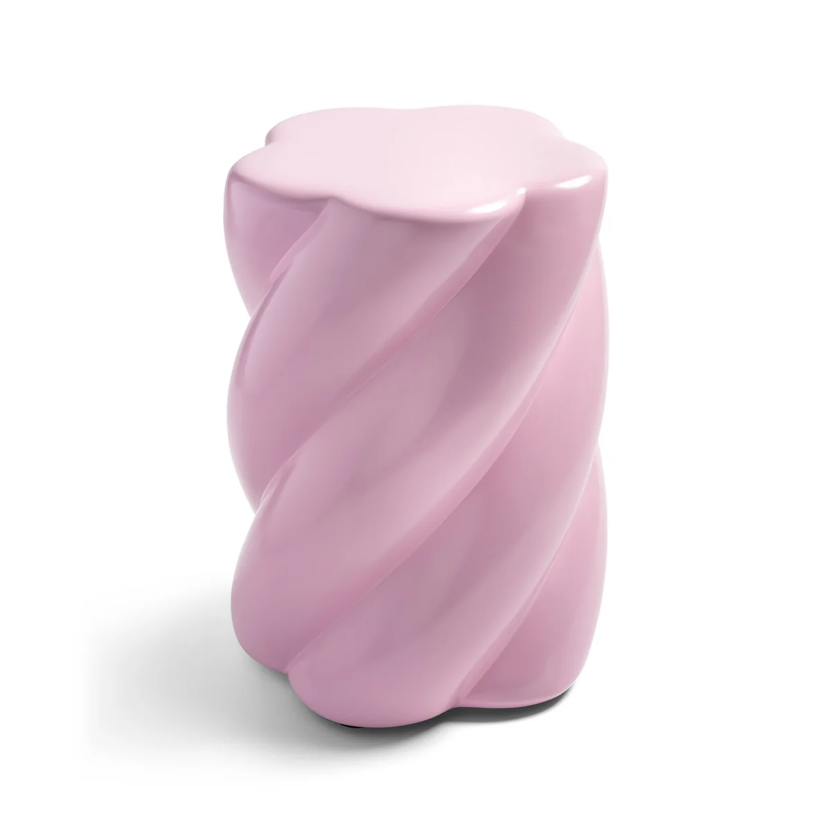 & klevering - Marshmallow Tabouret, Ø 33 x 45 cm, rose & klevering - Marshmallow Tabouret, Ø 33 x 45 cm, rose