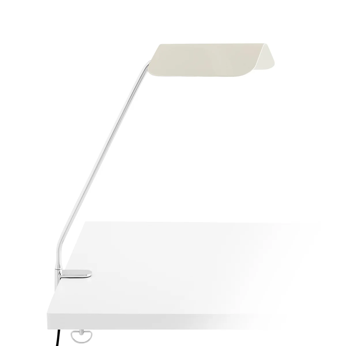 HAY - Lampe de bureau à pince « Apex », blanc huître