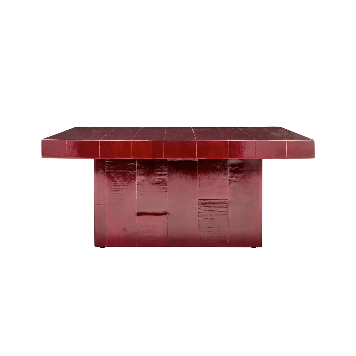 House Doctor - Brick Table basse, 100 x 100 cm, rouge House Doctor - Brick Table basse, 100 x 100 cm, rouge