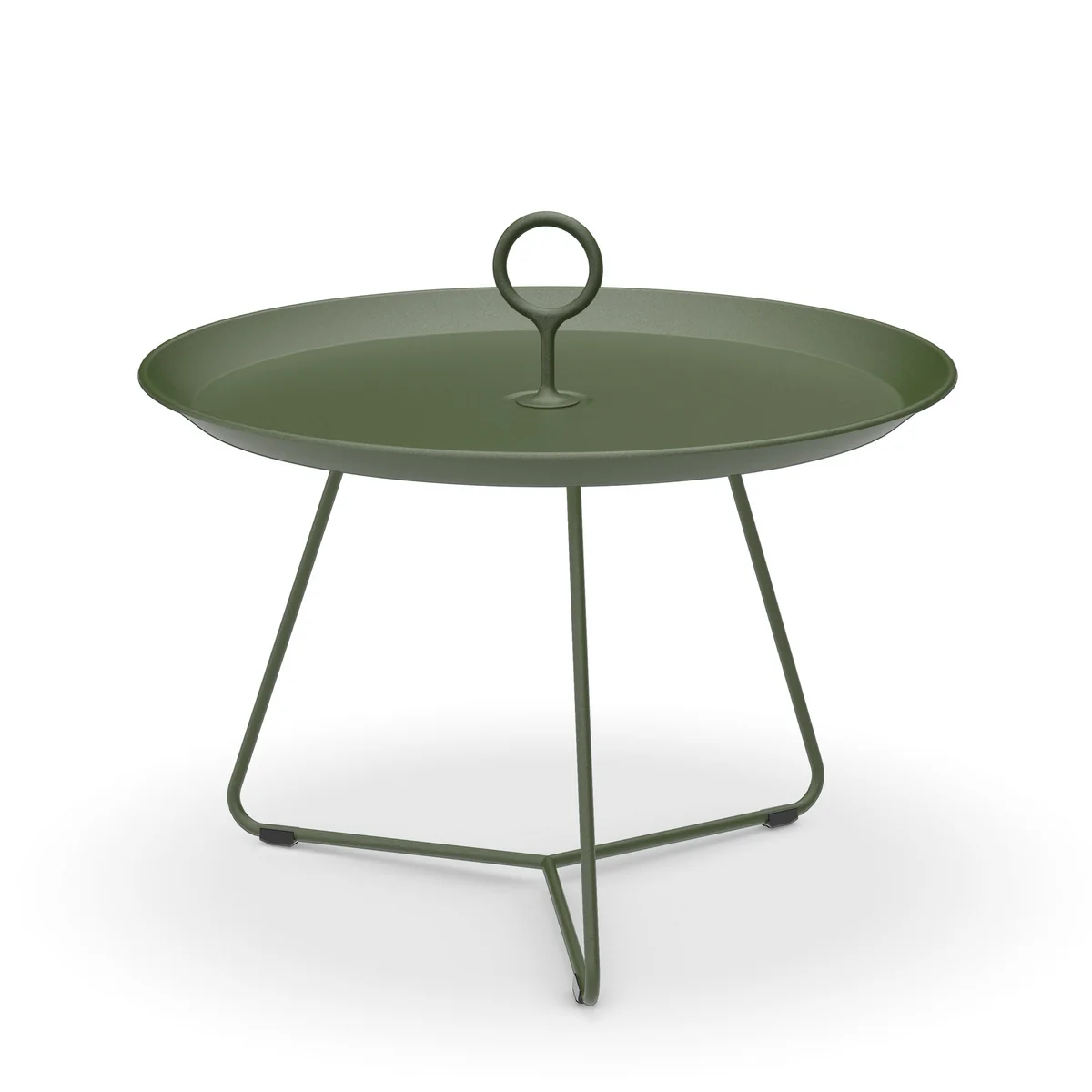 HOUE - EYELET Table d'appoint, Ø 57,5 cm, vert olive HOUE - EYELET Table d'appoint, Ø 57,5 cm, vert olive