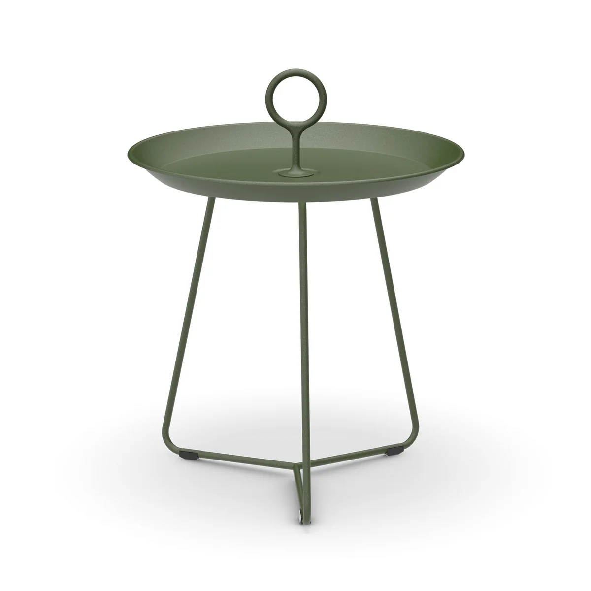 HOUE - EYELET Table d'appoint, Ø 45 cm, vert olive HOUE - EYELET Table d'appoint, Ø 45 cm, vert olive