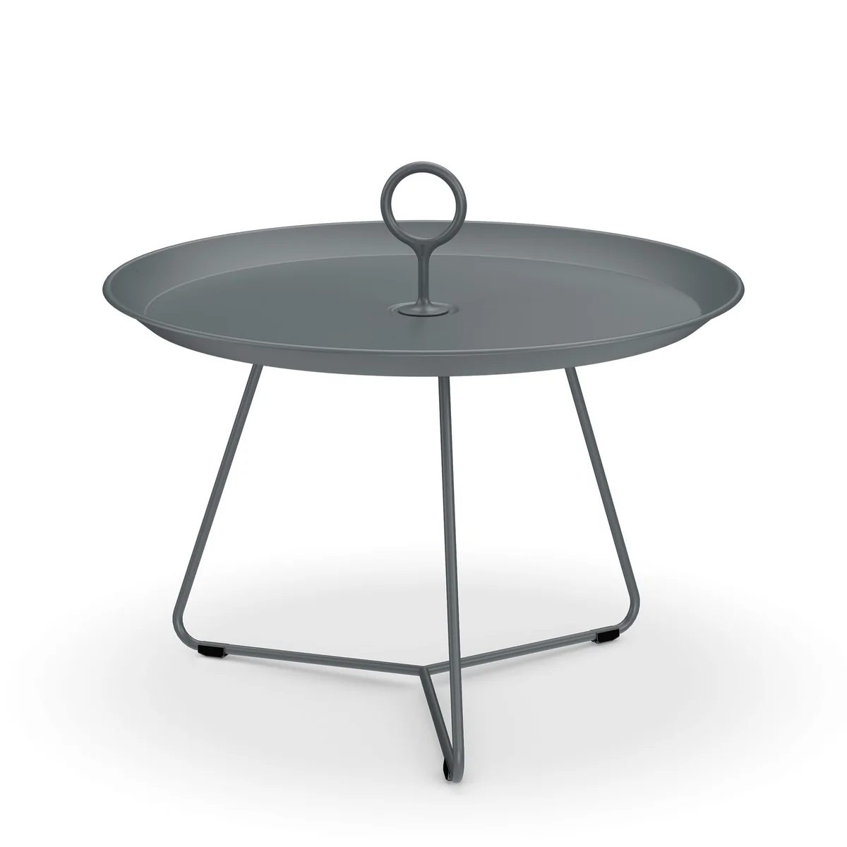 HOUE - EYELET Table d'appoint, Ø 57,5 cm, gris foncé HOUE - EYELET Table d'appoint, Ø 57,5 cm, gris foncé