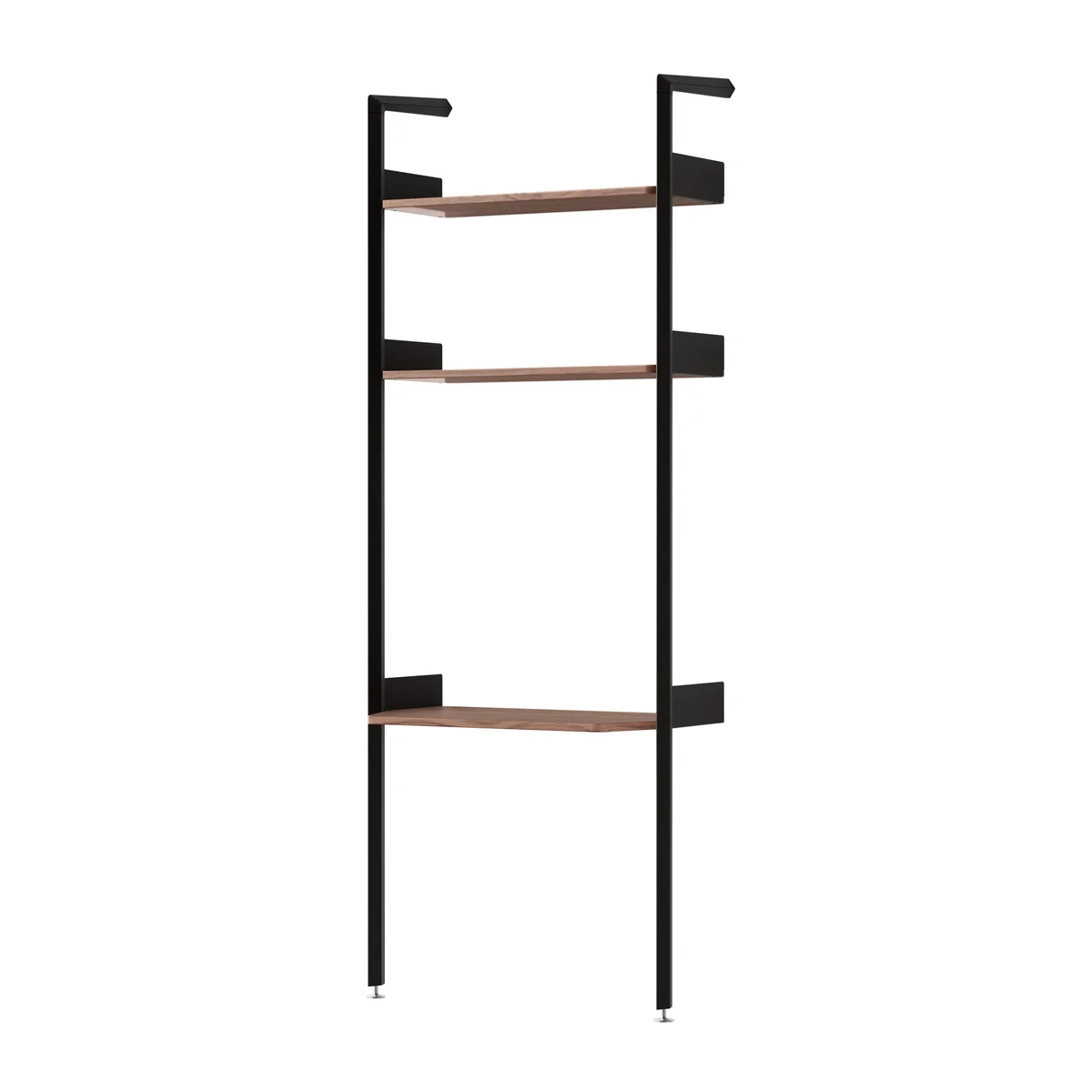 & Tradition - Rombe IF2 Étagère avec plateau, étagères placage noyer / anthracite & Tradition - Rombe IF2 Étagère avec plateau, étagères placage noyer / anthracite