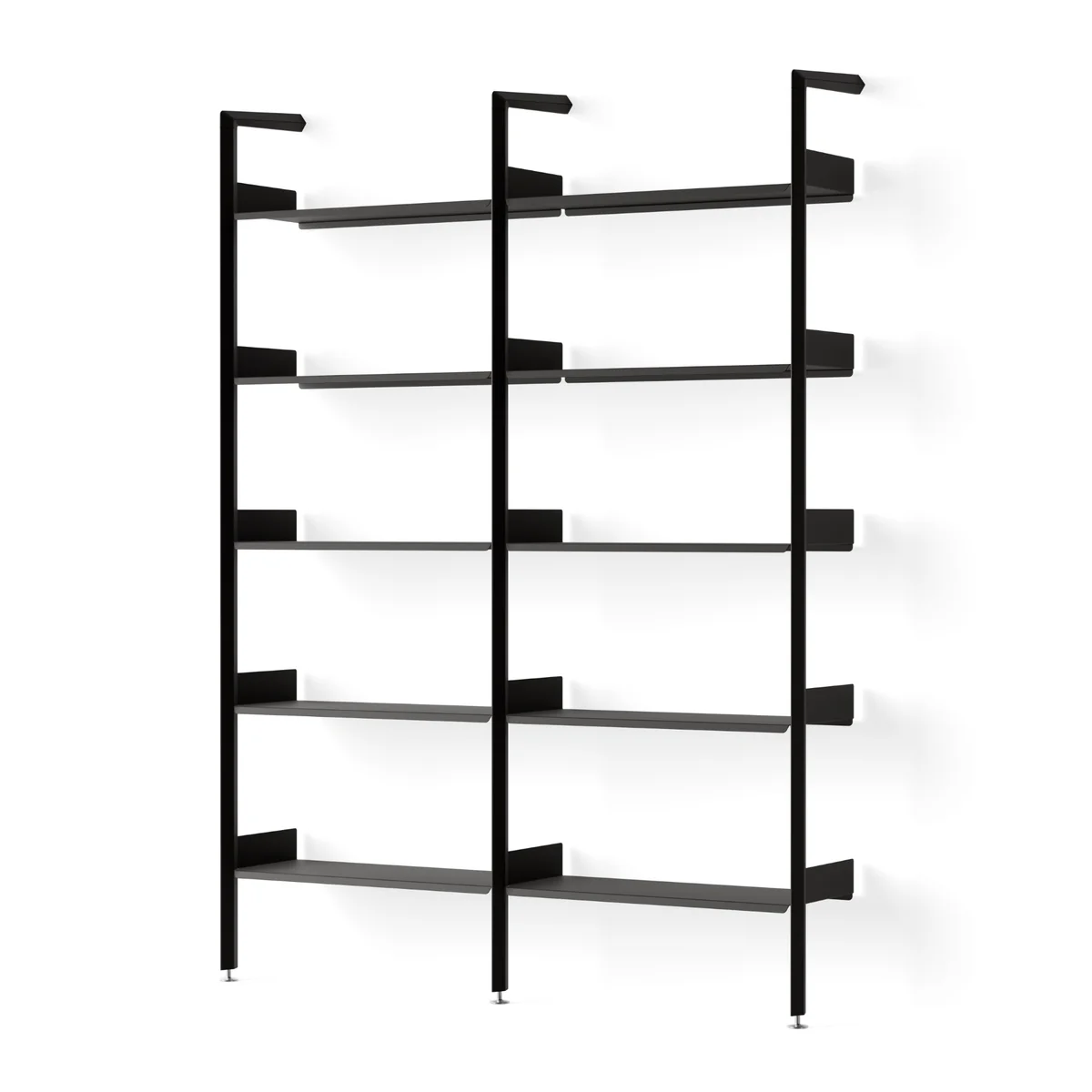 & Tradition - Rombe Configuration A Étagère, anthracite / étagères anthracite & Tradition - Rombe Configuration A Étagère, anthracite / étagères anthracite