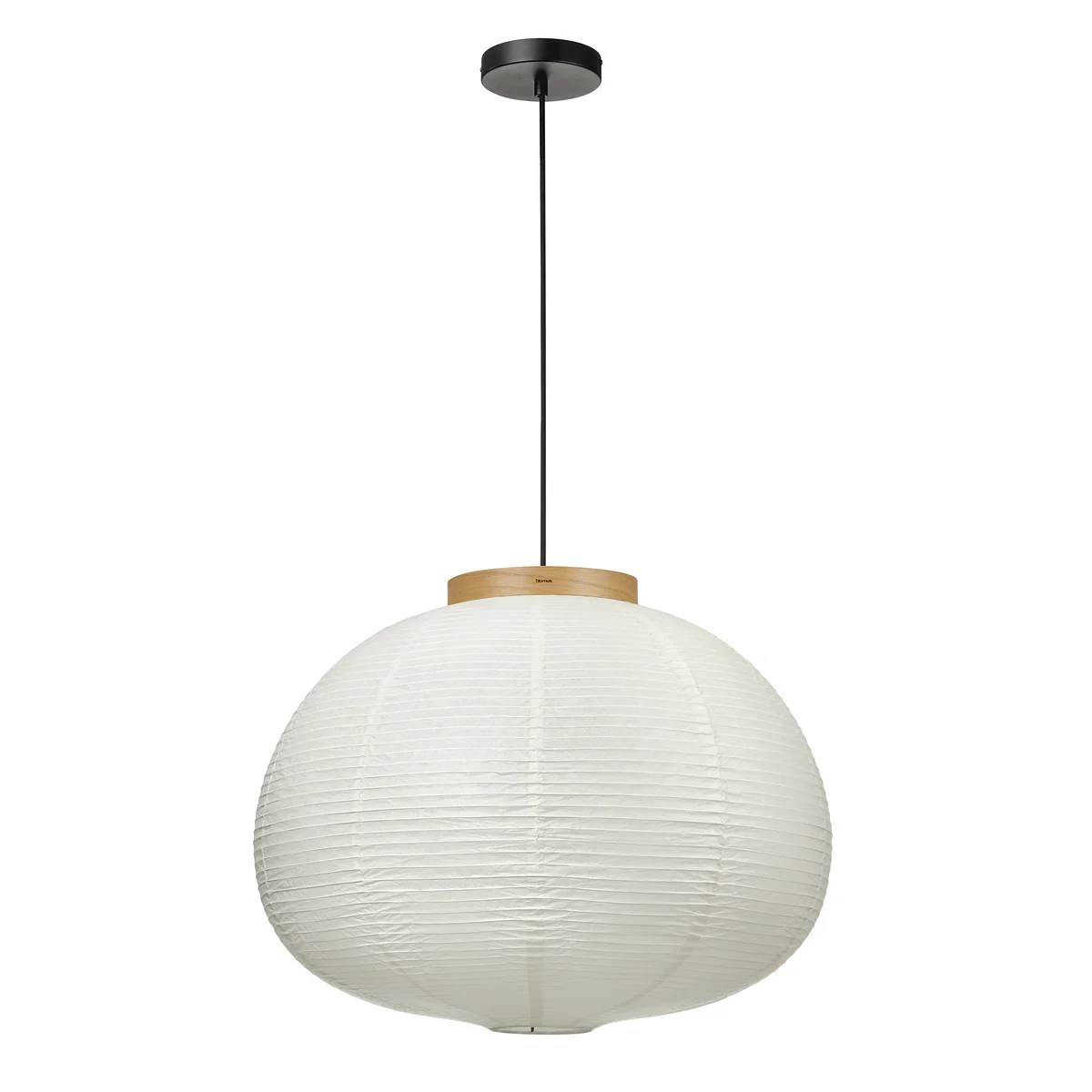Blomus - Kami Lampe à suspendre Ø 60 cm, chêne naturel