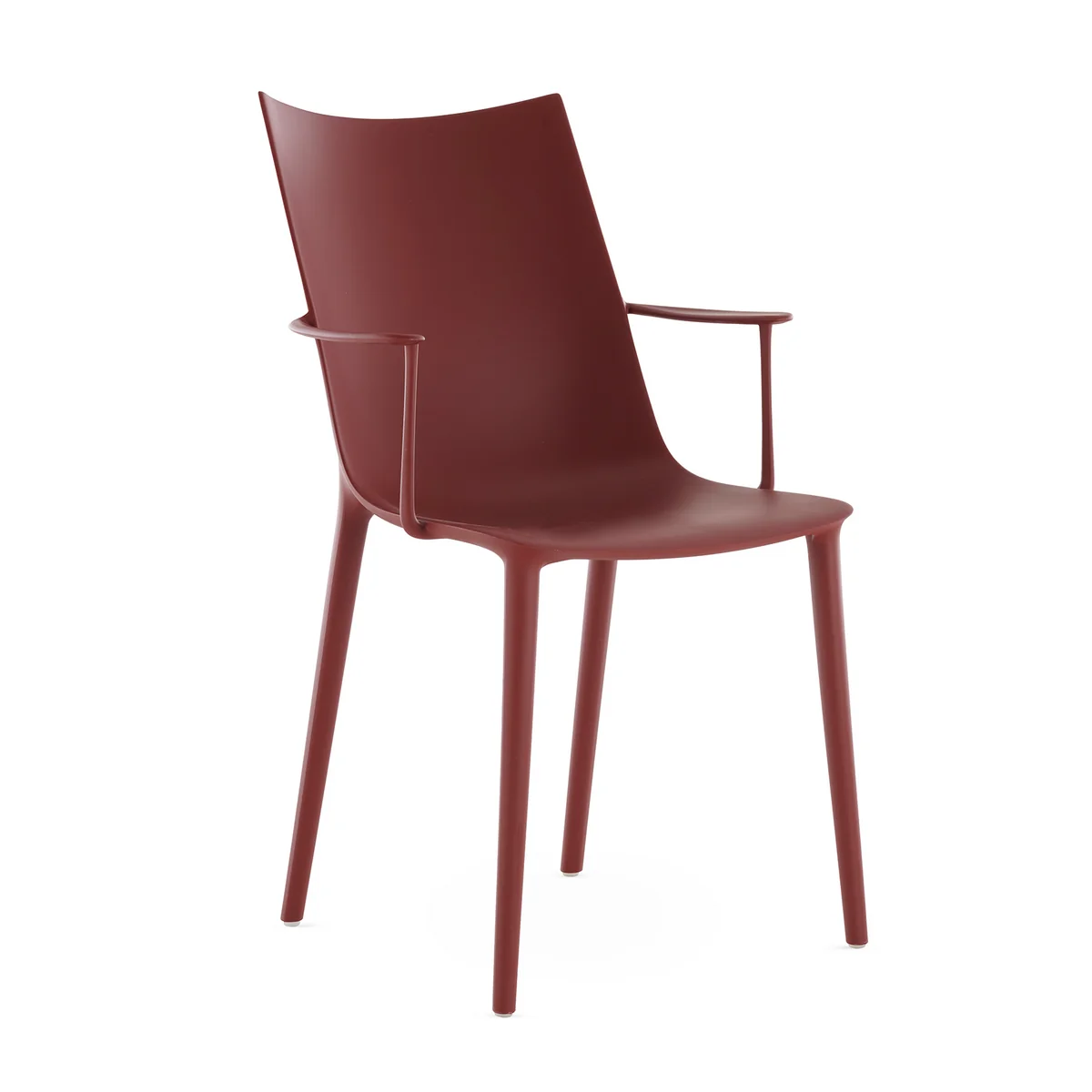Kartell - H.H.H. fauteuil, bordeaux / mat Kartell - H.H.H. fauteuil, bordeaux / mat