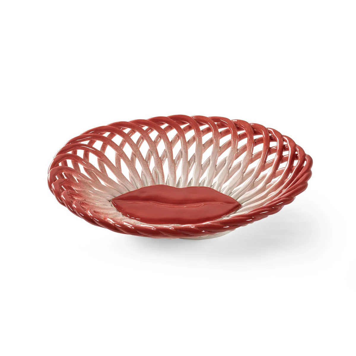 Serax - Salvador Corbeille, rouge / blanc Serax - Salvador Corbeille, rouge / blanc