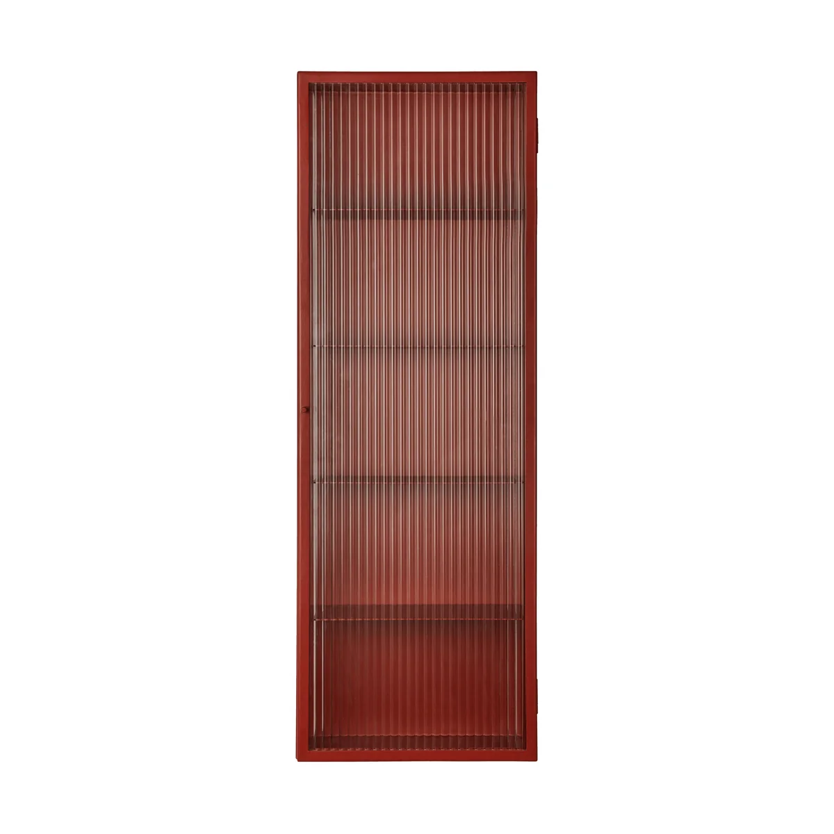 Ferm Living - Haze Armoire murale, 35 x 100 cm, verre / rouge oxyde Ferm Living - Haze Armoire murale, 35 x 100 cm, verre / rouge oxyde