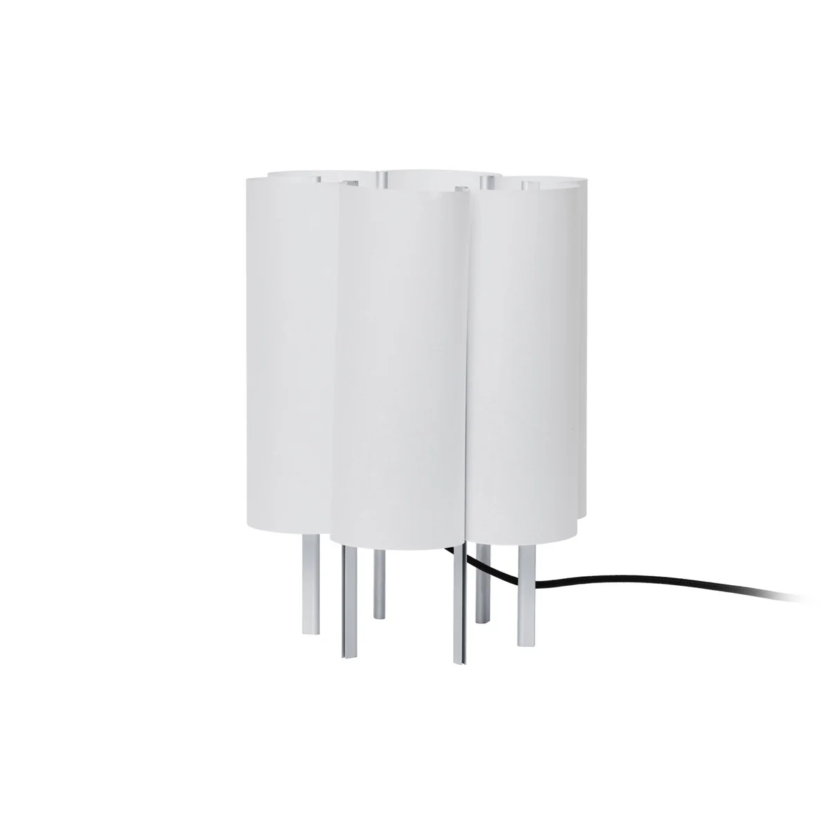 Ferm Living - Boe lampe de table, H 28 cm, argent / nature Ferm Living - Boe lampe de table, H 28 cm, argent / nature