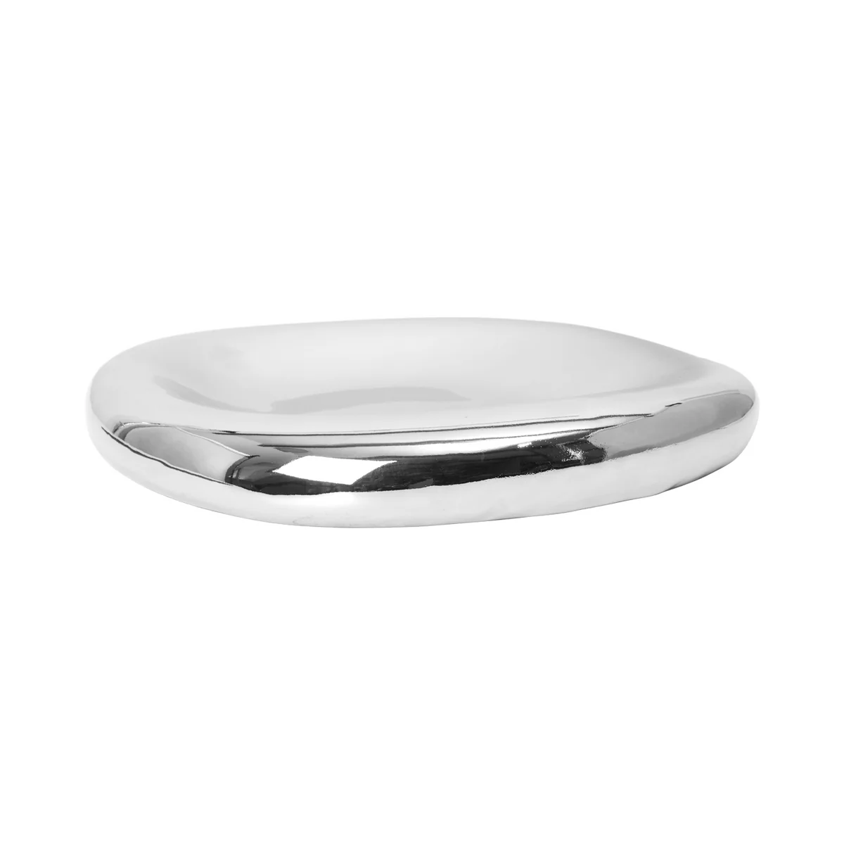 Ferm Living - Bellure plat, Ø 35 cm, argenté Ferm Living - Bellure plat, Ø 35 cm, argenté