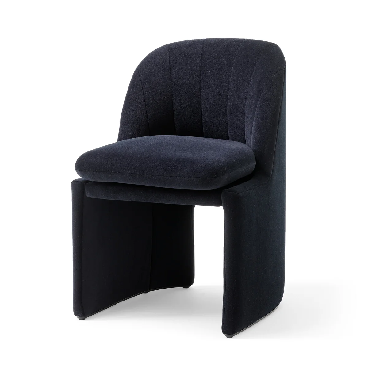 & Tradition - Loafer SC106 Dining Chair, gris foncé (Tissu Kvadrat Gentle 0193) & Tradition - Loafer SC106 Dining Chair, gris foncé (Tissu Kvadrat Gentle 0193)