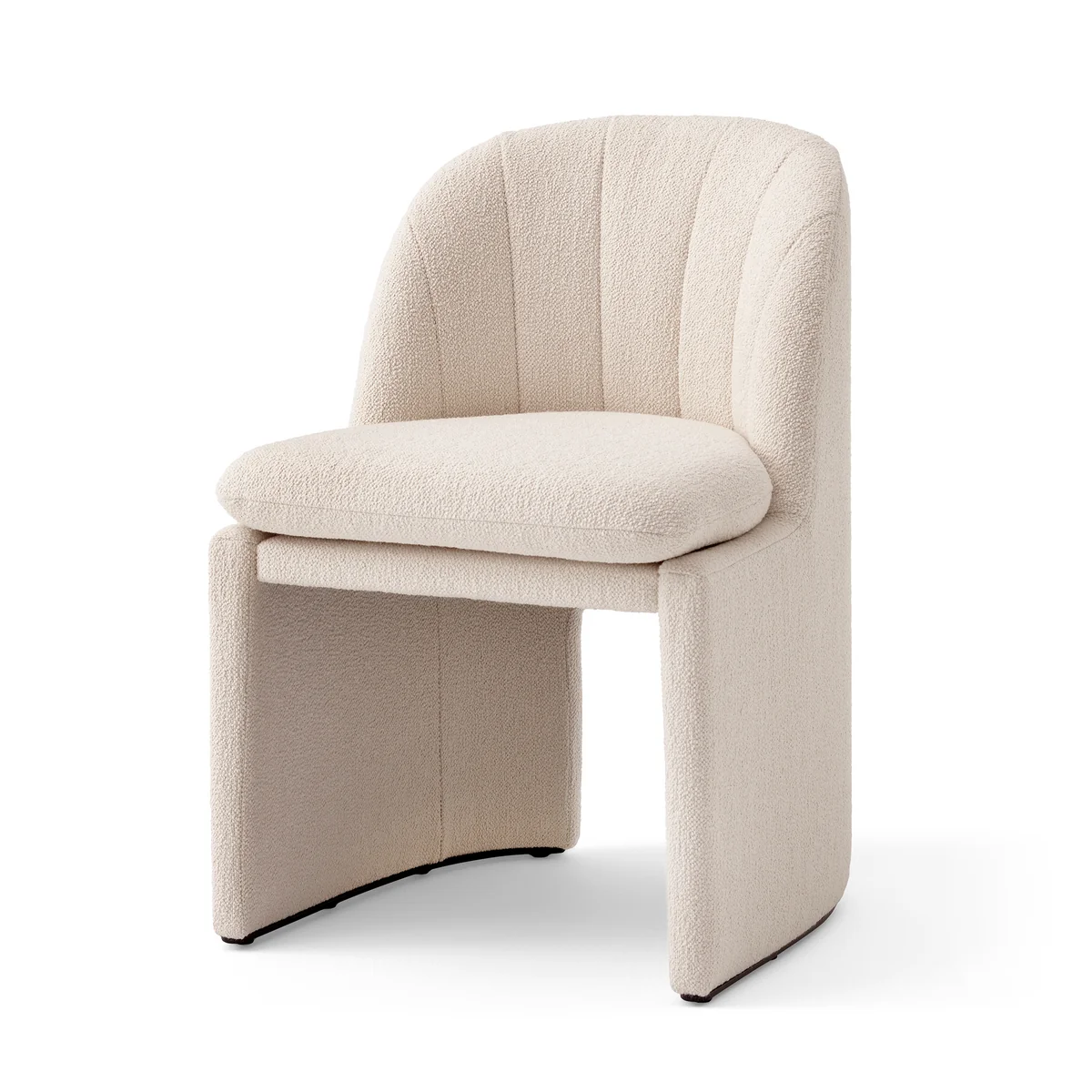 & Tradition - Loafer SC106 Dining Chair, lana (Tissu Nevotex Barnum 24) & Tradition - Loafer SC106 Dining Chair, lana (Tissu Nevotex Barnum 24)