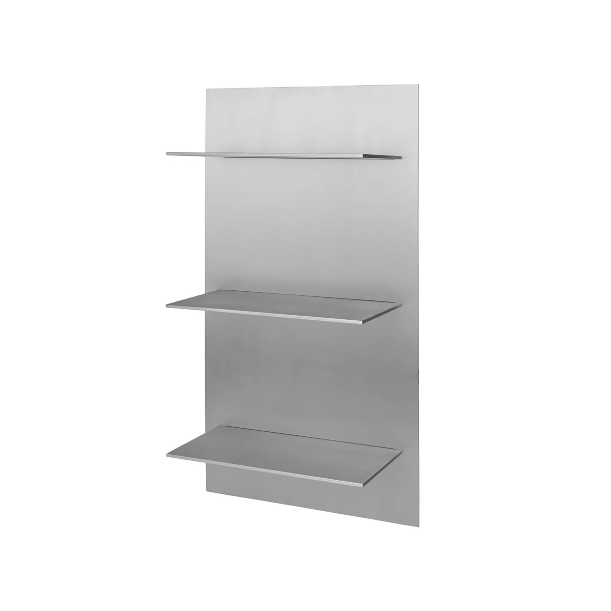 Ferm Living - Lager Triple Étagère murale, Small, aluminium Ferm Living - Lager Triple Étagère murale, Small, aluminium