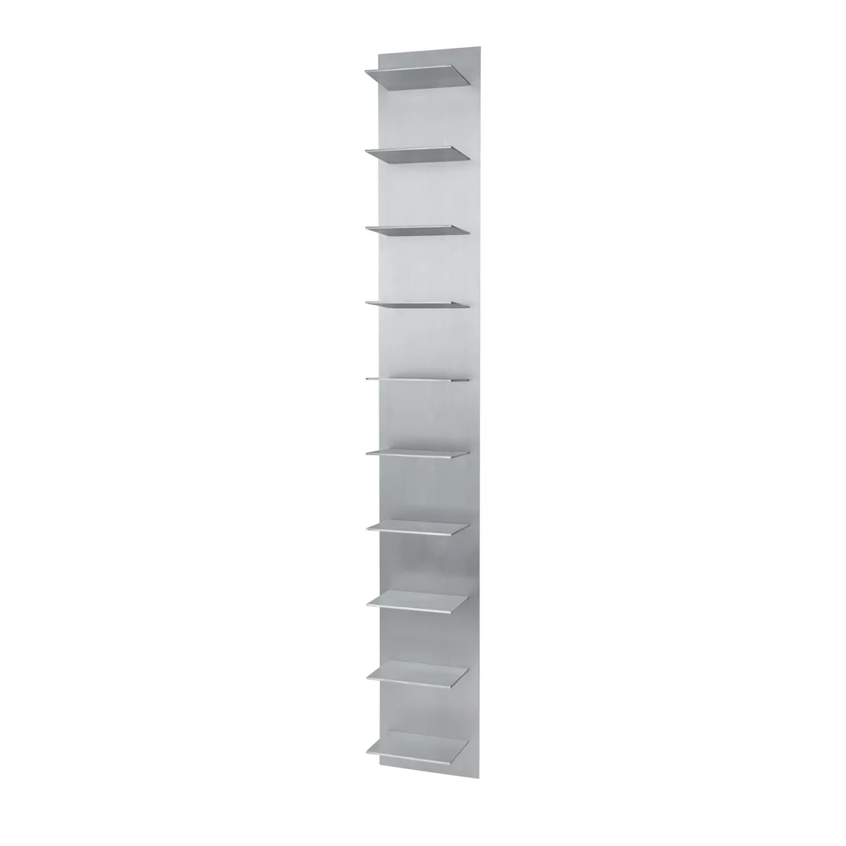 Ferm Living - Lager Tall Étagère murale, 25 x 170 cm, aluminium échafaudé Ferm Living - Lager Tall Étagère murale, 25 x 170 cm, aluminium échafaudé
