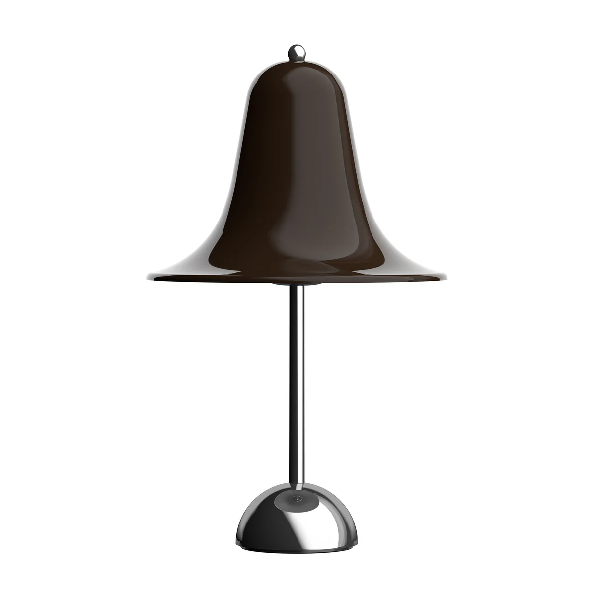 Verpan - Pantop Lampe de table, Ø 23 cm, pitch brown Verpan - Pantop Lampe de table, Ø 23 cm, pitch brown