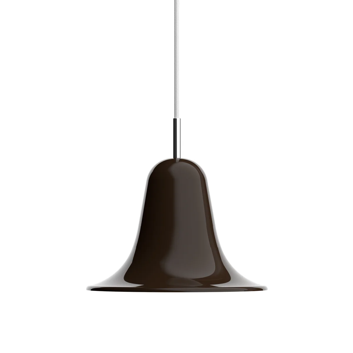 Verpan - Pantop Lampe à suspendre, Ø 23 cm, pitch brown Verpan - Pantop Lampe à suspendre, Ø 23 cm, pitch brown