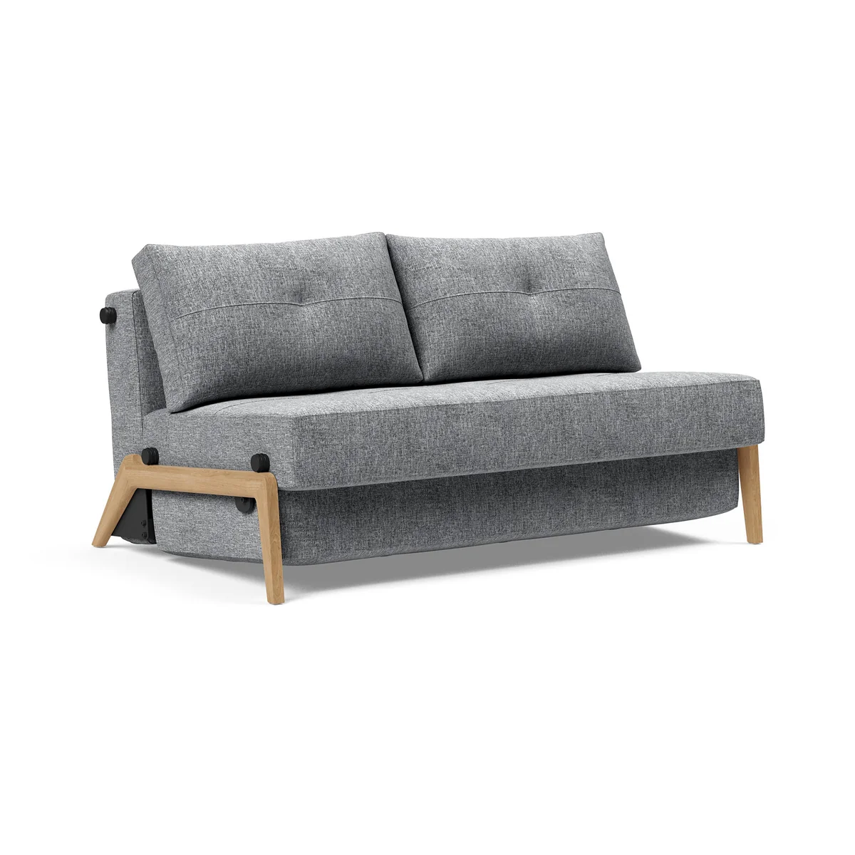 Innovation Living - Cubed 140 Canapé-lit, 98 x 148 cm, chêne / gris granit (565 Twist) Innovation Living - Cubed 140 Canapé-lit, 98 x 148 cm, chêne / gris granit (565 Twist)