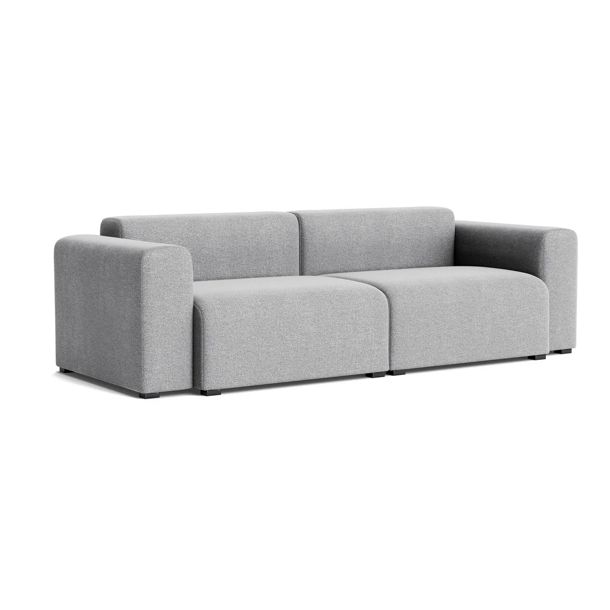 HAY - Mags Canapé 2,5 places avec accoudoir bas, combinaison 1, gris clair ( Hallingdal 130) (patins en feutre) HAY - Mags Canapé 2,5 places avec accoudoir bas, combinaison 1, gris clair ( Hallingdal 130) (patins en feutre)