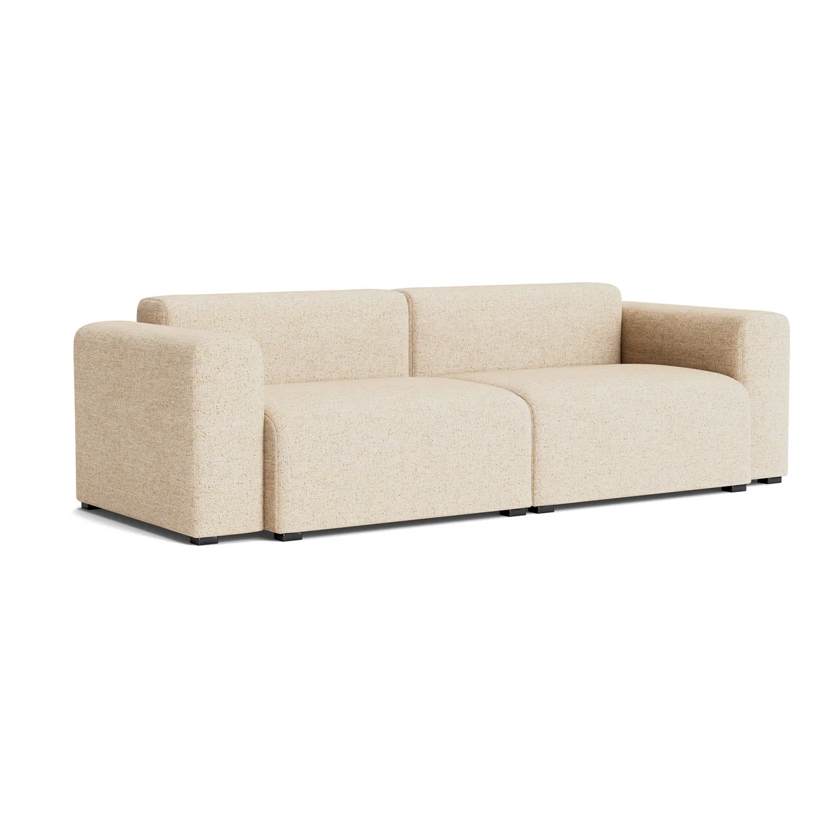 HAY - Mags Canapé 2,5 places avec accoudoir bas, combinaison 1, beige ( Bolgheri LGG60) (patins en feutre) HAY - Mags Canapé 2,5 places avec accoudoir bas, combinaison 1, beige ( Bolgheri LGG60) (patins en feutre)