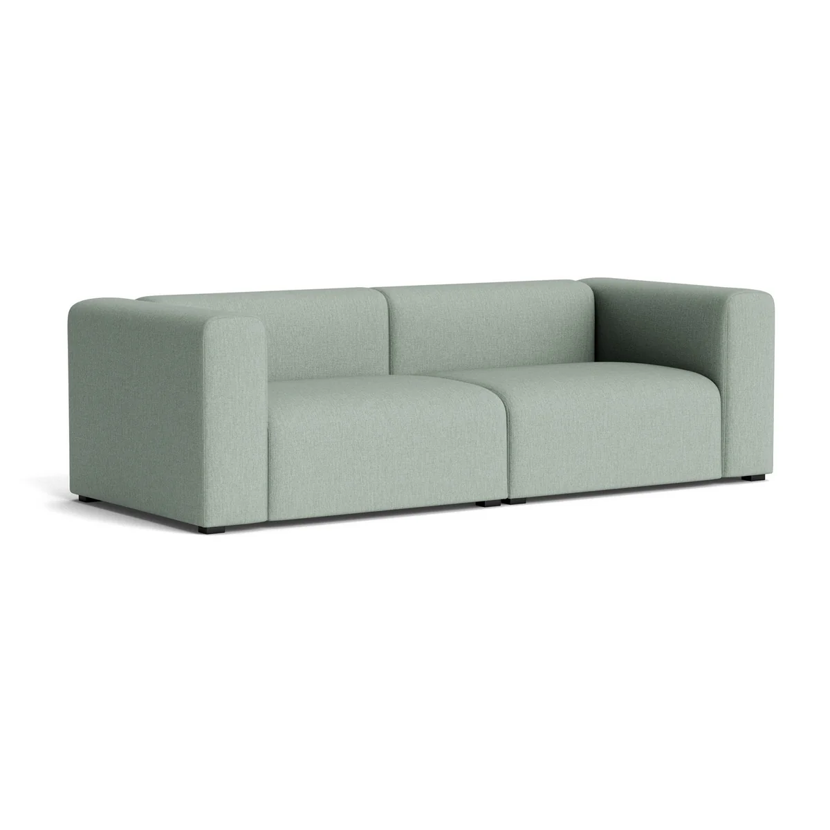 HAY - Mags Sofa 2,5 places, combinaison 1, vert clair ( Metaphor 023) (patins en feutre) HAY - Mags Sofa 2,5 places, combinaison 1, vert clair ( Metaphor 023) (patins en feutre)