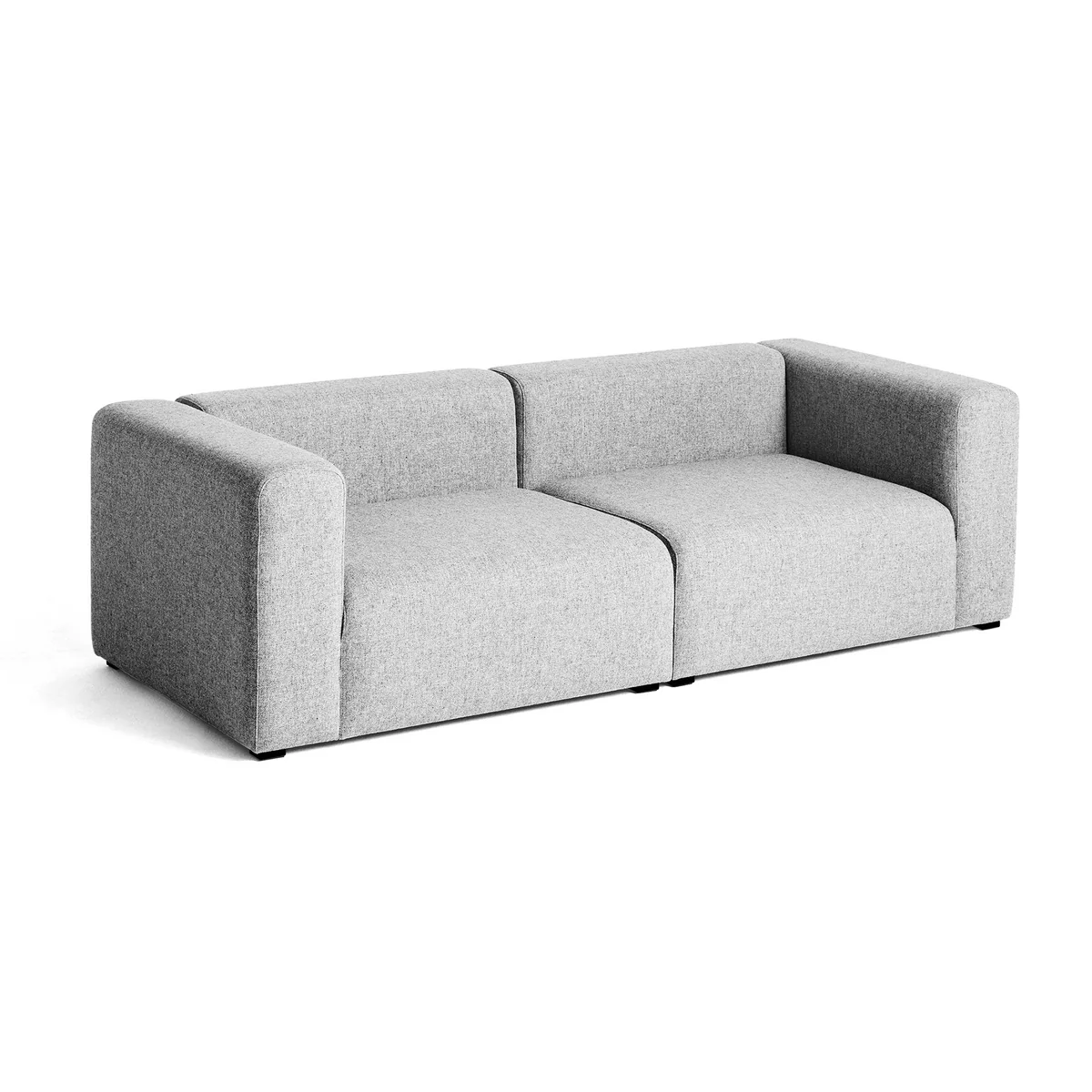 HAY - Mags Sofa 2,5 places, combinaison 1, gris clair ( Hallingdal 130) (patins en feutre) HAY - Mags Sofa 2,5 places, combinaison 1, gris clair ( Hallingdal 130) (patins en feutre)