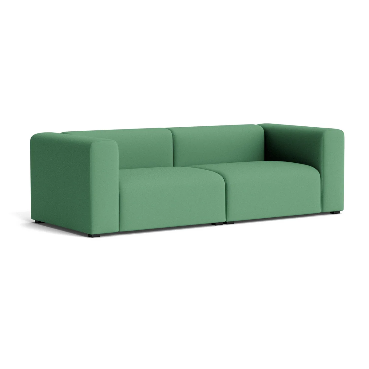 HAY - Mags Sofa 2,5 places, combinaison 1, vert ( Steelcut 3 932) (patins en feutre) HAY - Mags Sofa 2,5 places, combinaison 1, vert ( Steelcut 3 932) (patins en feutre)