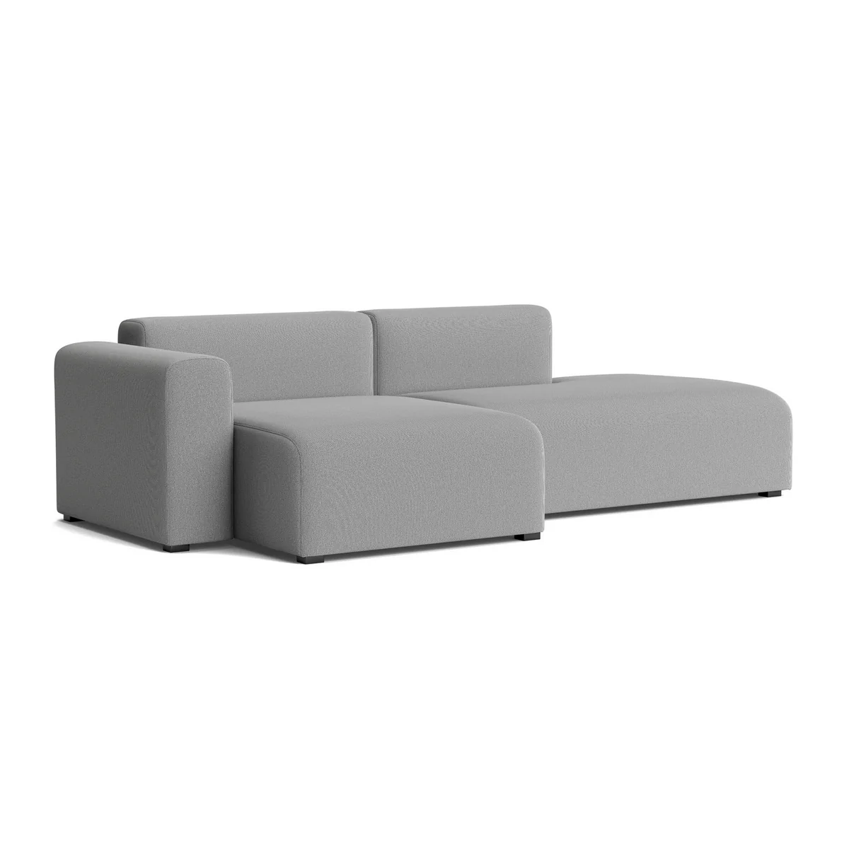 HAY - Mags Canapé 2,5 places avec accoudoir bas à gauche, combinaison 3, gris ( Steelcut Trio 133) (patins en feutre) HAY - Mags Canapé 2,5 places avec accoudoir bas à gauche, combinaison 3, gris ( Steelcut Trio 133) (patins en feutre)