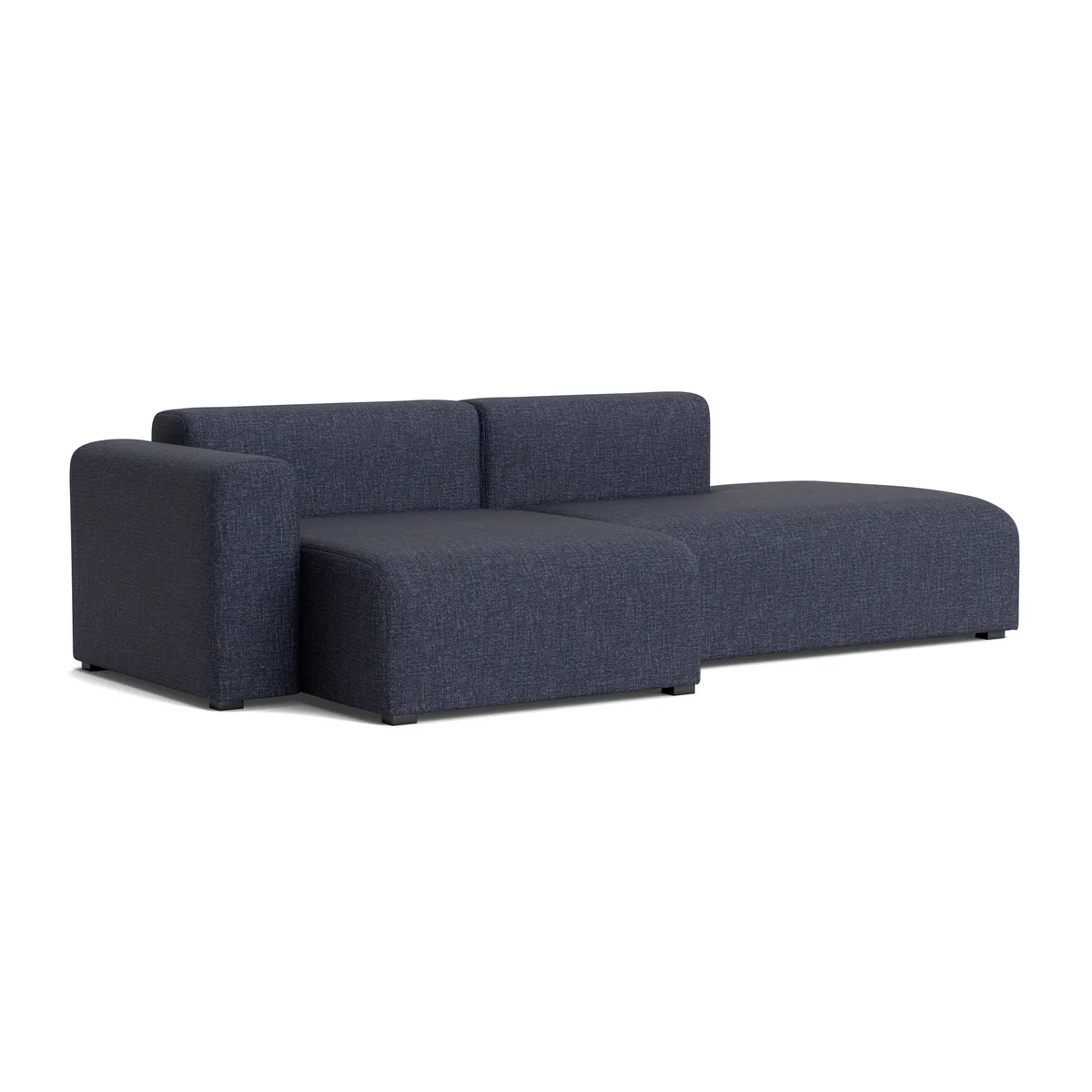 HAY - Mags Canapé 2,5 places avec accoudoir bas à gauche, combinaison 3, gris foncé ( Overlap 03) (patins en feutre) HAY - Mags Canapé 2,5 places avec accoudoir bas à gauche, combinaison 3, gris foncé ( Overlap 03) (patins en feutre)