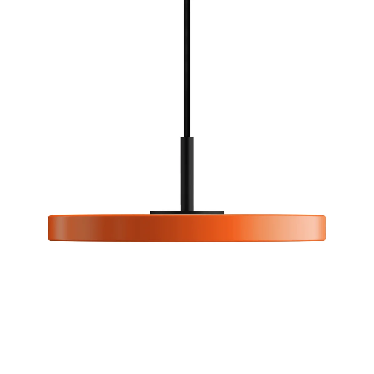 UMAGE - Asteria Micro Lampe LED suspendue V2, noir / orange