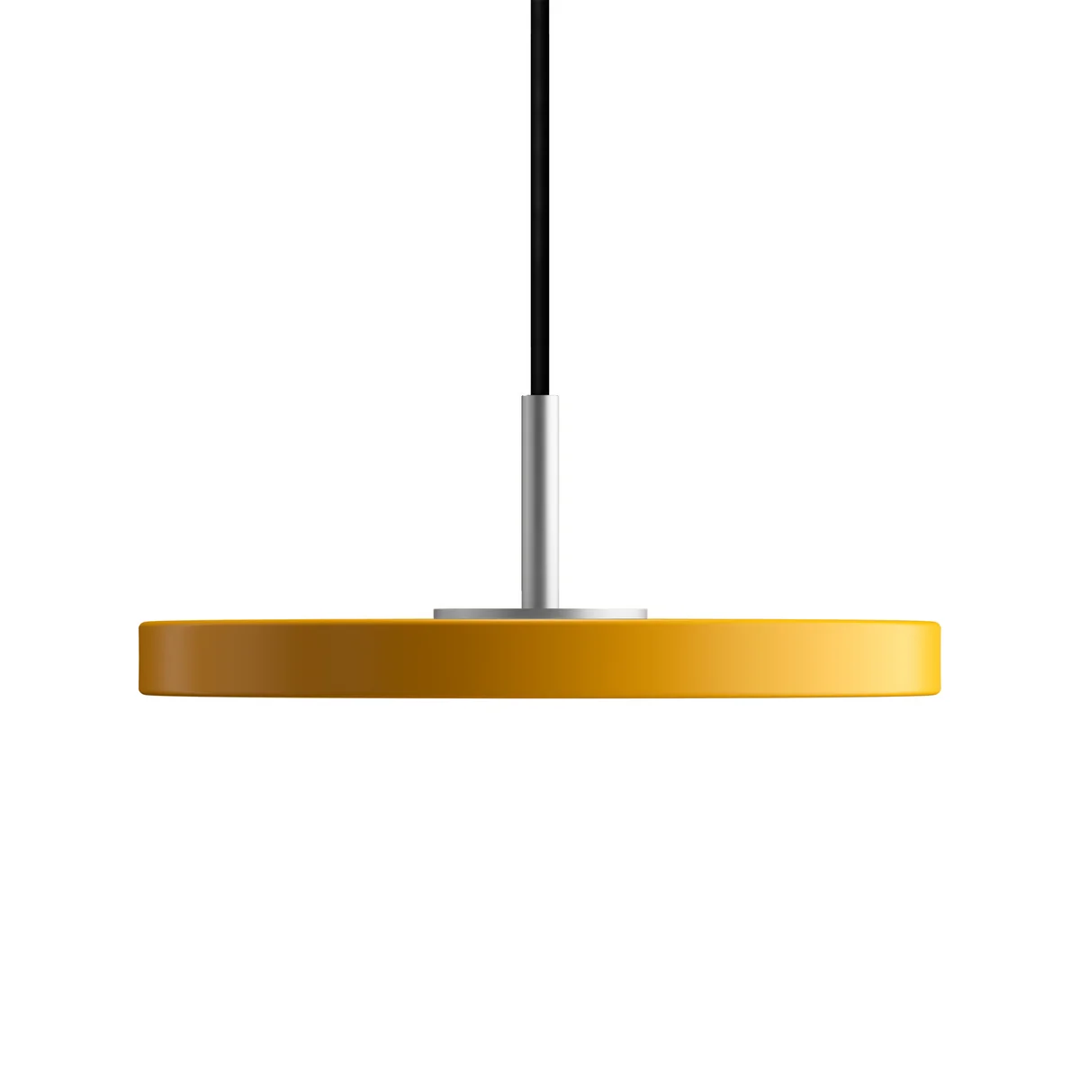 UMAGE - Asteria Micro Lampe LED suspendue V2, acier / jaune safran