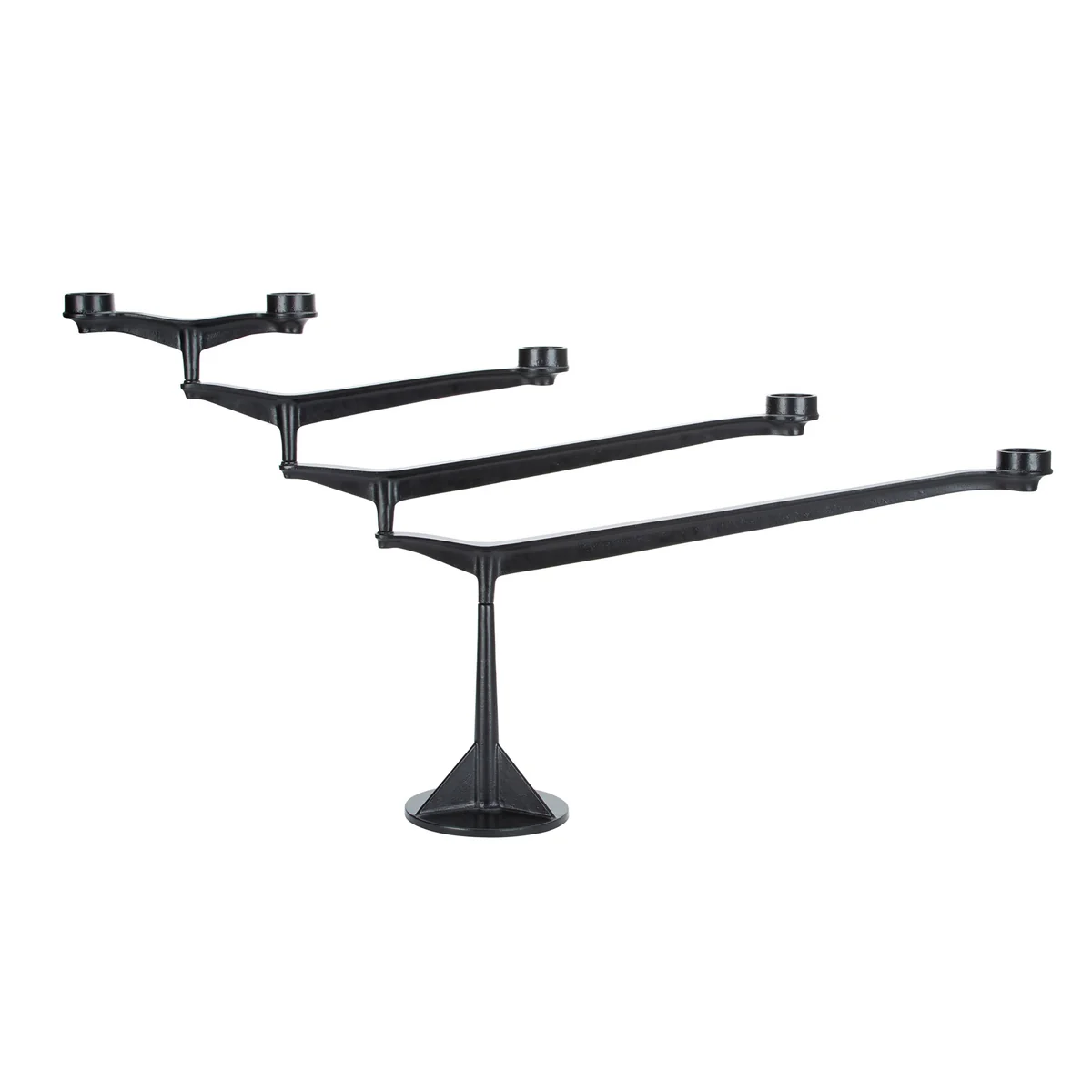 Tom Dixon - Spin Bougeoir de table, noir