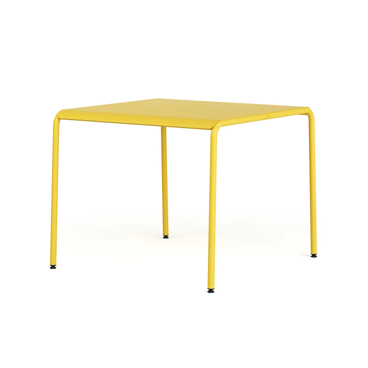 TipToe - Table de jardin « Panorama », 90 x 90 cm, jaune soleil TipToe - Table de jardin « Panorama », 90 x 90 cm, jaune soleil