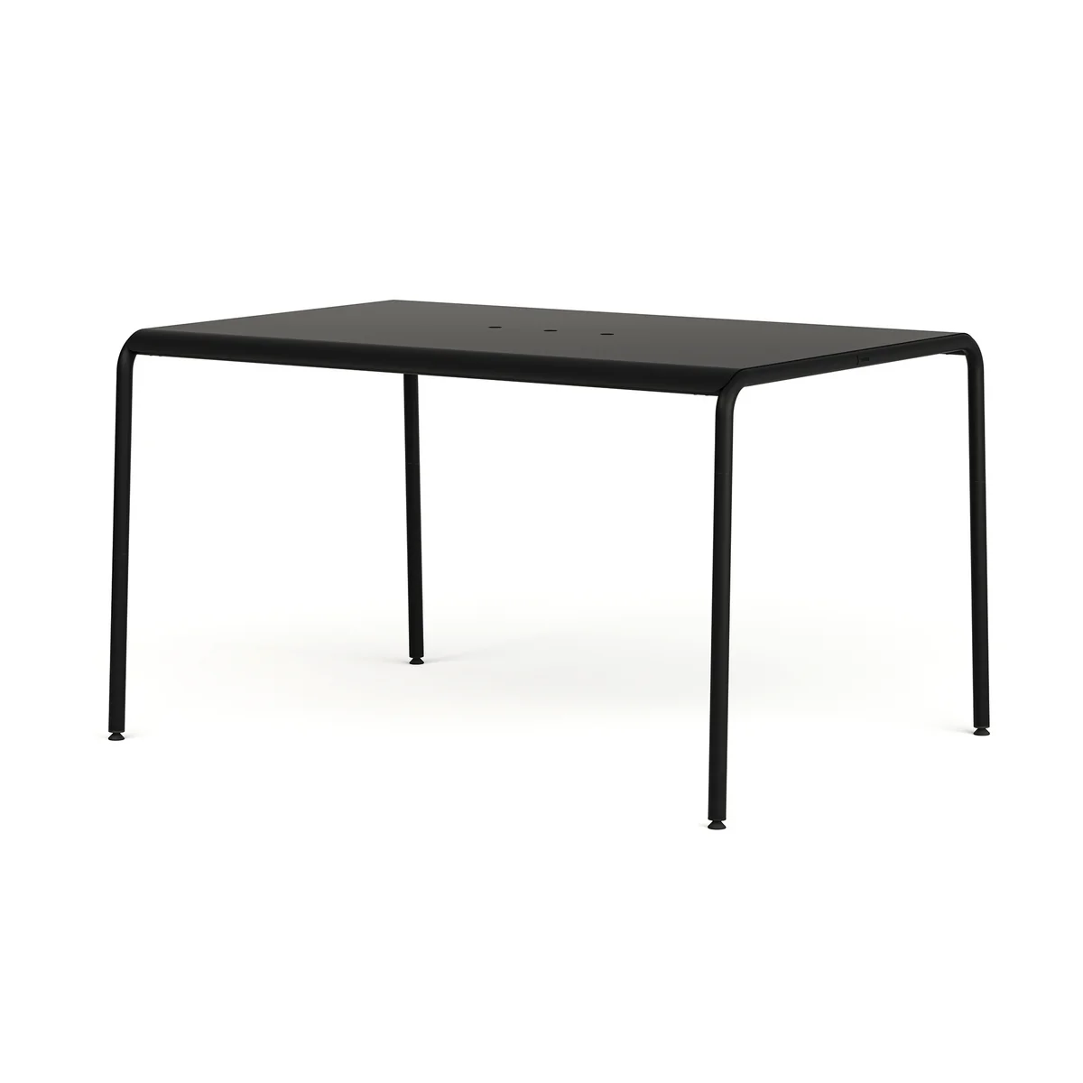 TipToe - Table de jardin Panorama, 130 x 90 cm, noir graphite