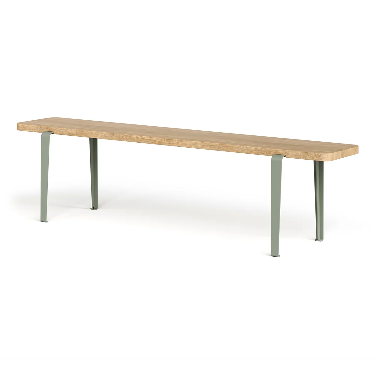 TipToe - LOU Banc, 170 x 30 cm, chêne / eucalyptus gris
