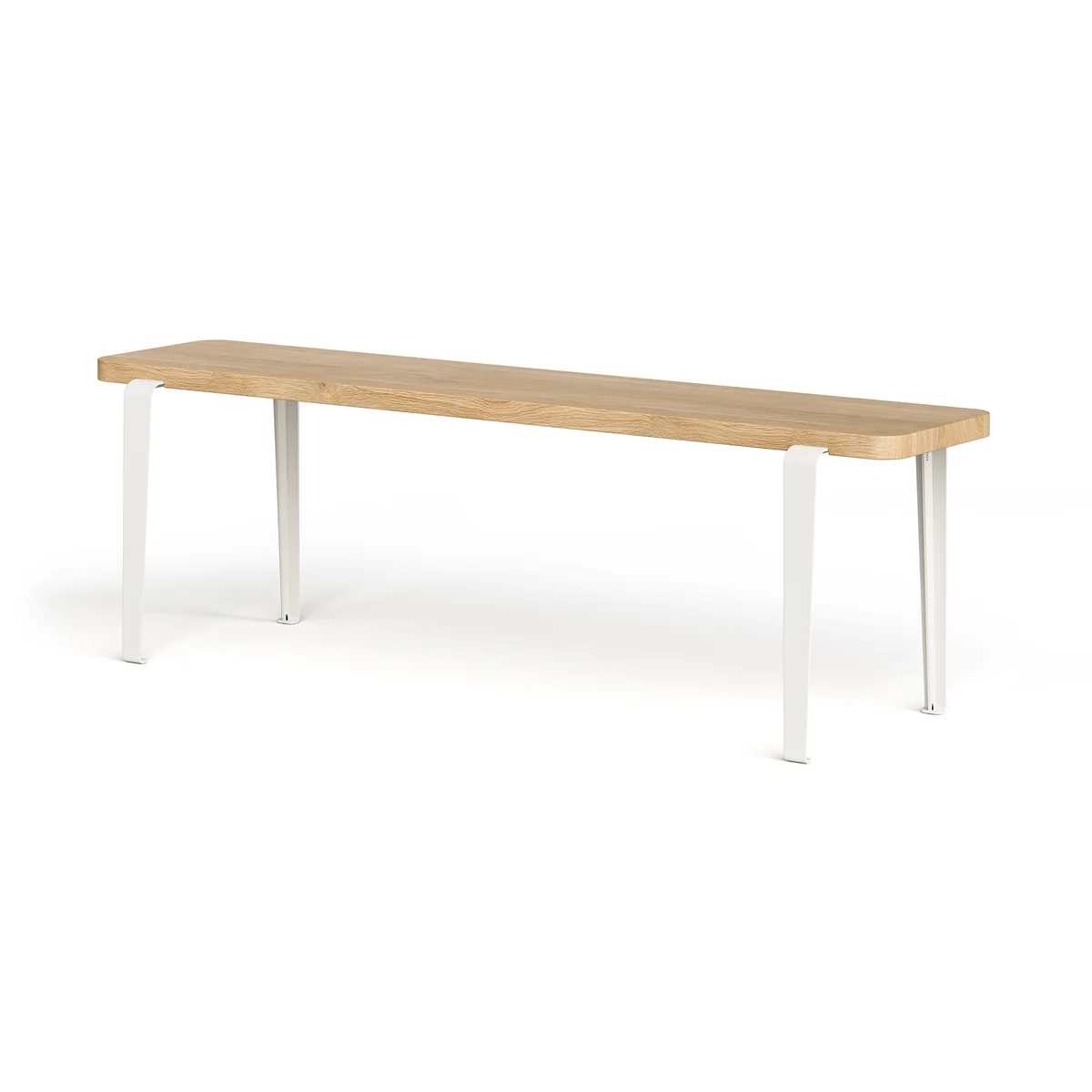 TipToe - LOU banc, 140 x 30 cm, chêne / cream white