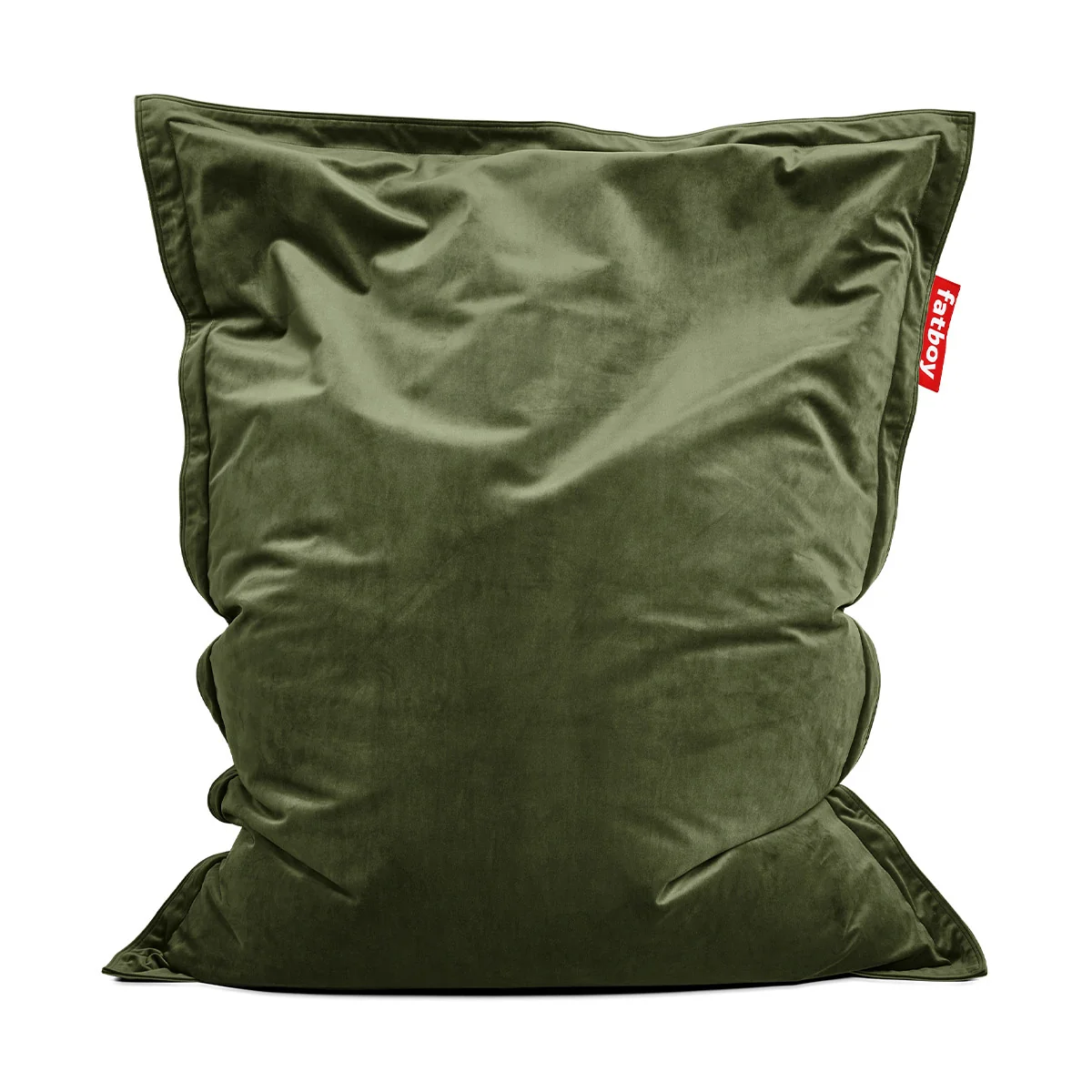 Fatboy - Pouf Original Slim Velvet recycled , deep green Fatboy - Pouf Original Slim Velvet recycled , deep green