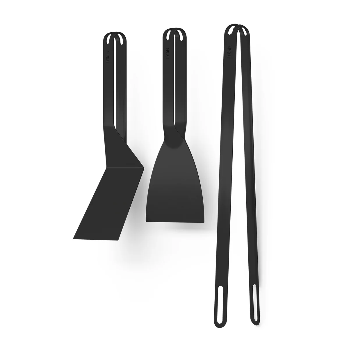 höfats - Set de couverts à barbecue (3 pièces), noir höfats - Set de couverts à barbecue (3 pièces), noir