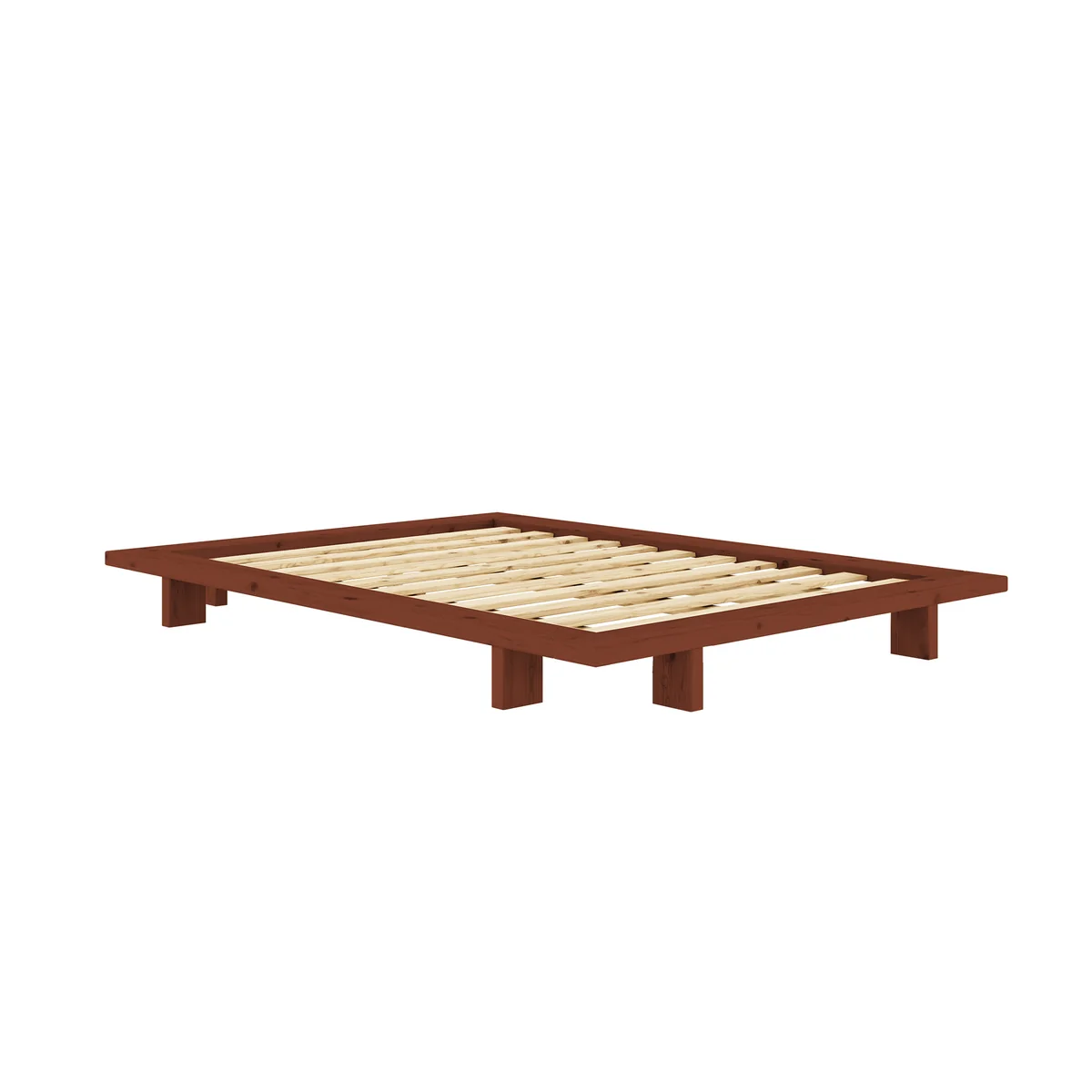 Karup - Japan Lit 140 x 200 cm, pin terra red Karup - Japan Lit 140 x 200 cm, pin terra red