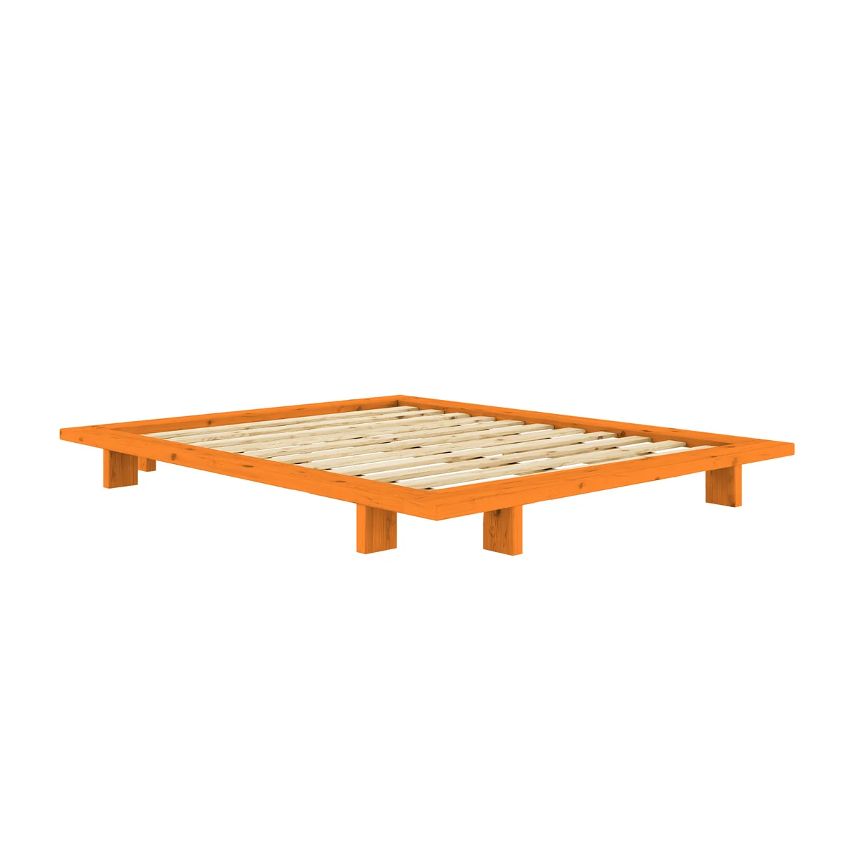 Karup - Japan Lit 160 x 200 cm, pin solaire orange