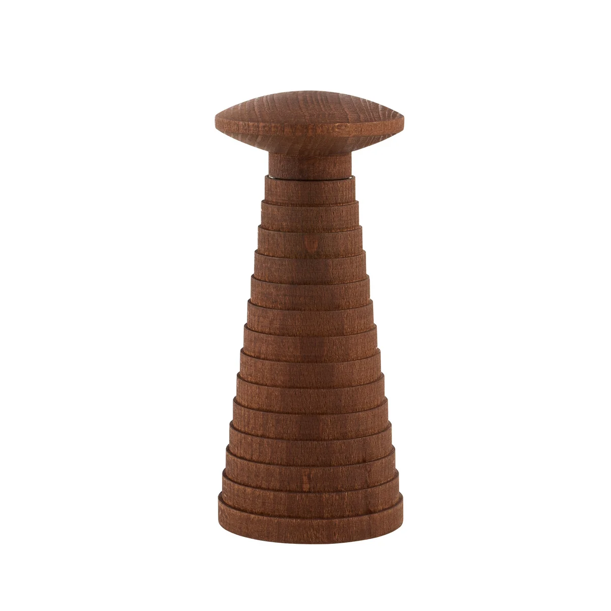 Alessi - Yucatan Moulin à sel/poivre et à épices, hêtre teinté brun Alessi - Yucatan Moulin à sel/poivre et à épices, hêtre teinté brun